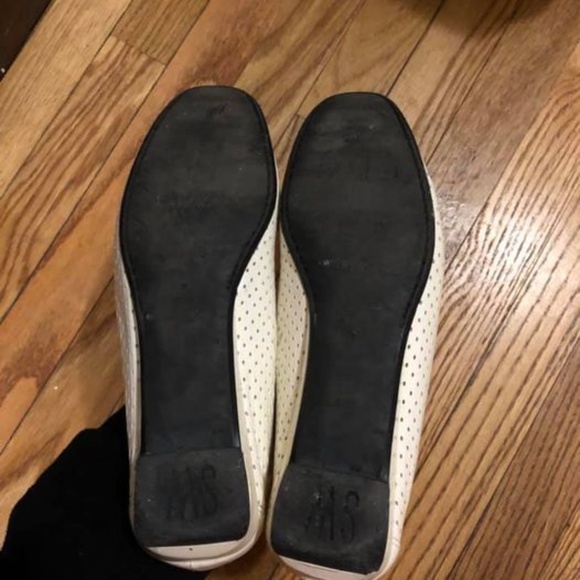 Stuart Weitzman White Loafers - Picture 3 of 6